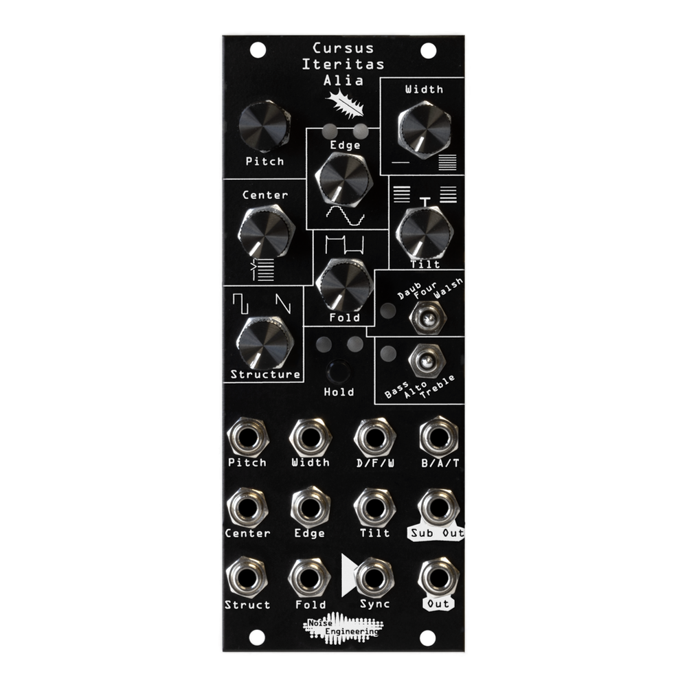 Noise Engineering Cursus Iteritas Alia Eurorack Oscillator Module (Black)