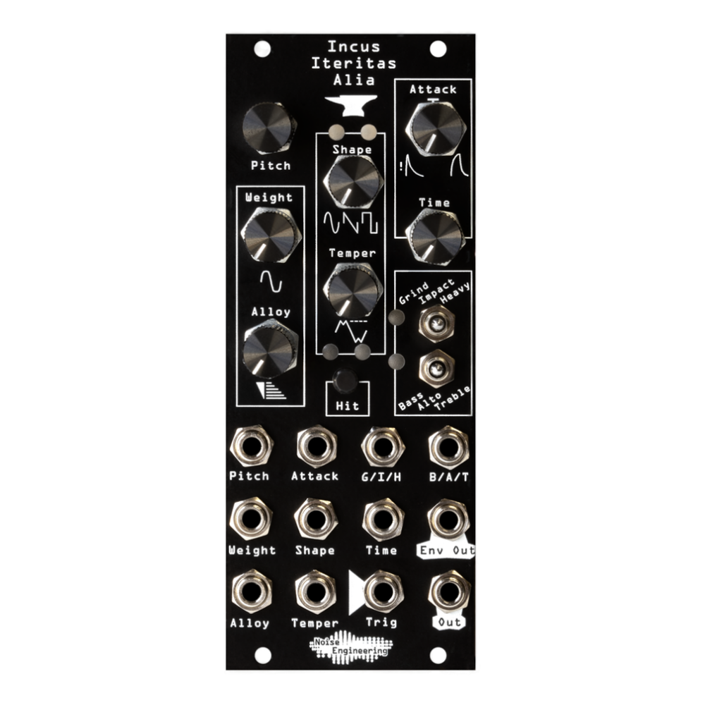 Noise Engineering Incus Iteritas Alia Eurorack Percussion Voice Module (Black)