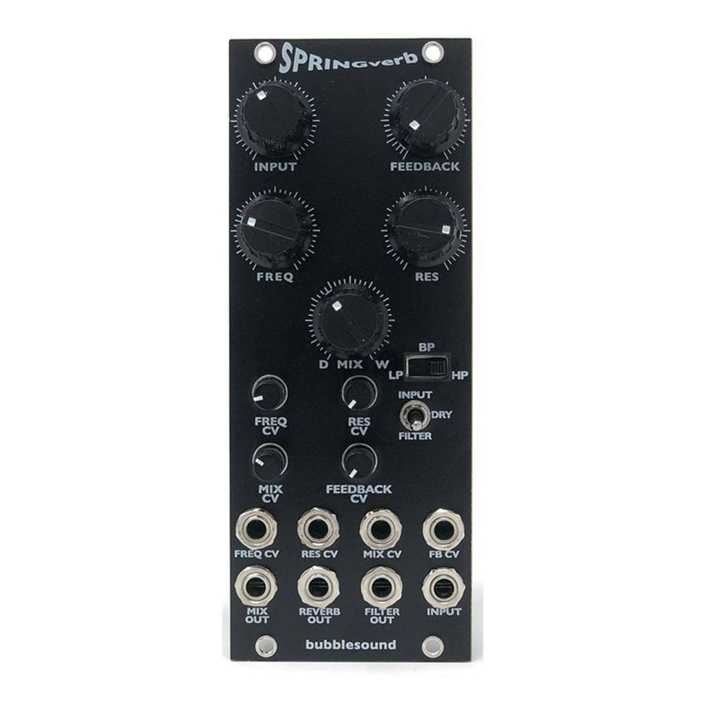 Bubblesound Springverb Eurorack Reverb Module with Tank