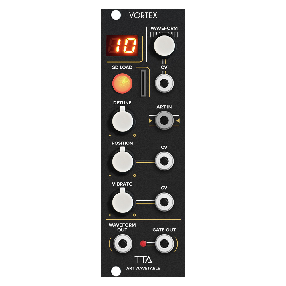 Tiptop Audio ART Vortex Eurorack Dual Wavetable Oscillator Module