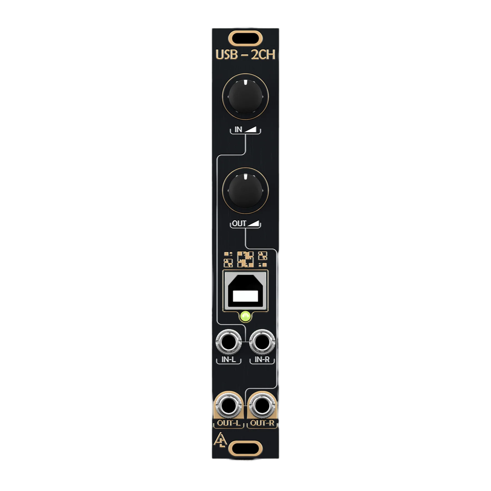 After Later Audio USB-2CH Eurorack 2 Channel Audio Interface Module