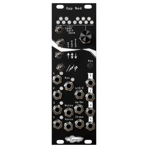 Noise Engineering Opp Ned Eurorack Four Channel Arpeggiator Module (Black)