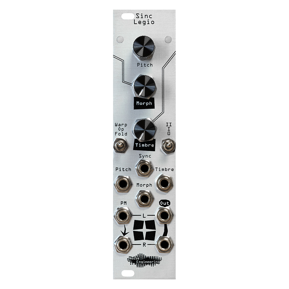 Noise Engineering Sinc Legio Eurorack Stereo Oscillator Module (Silver)