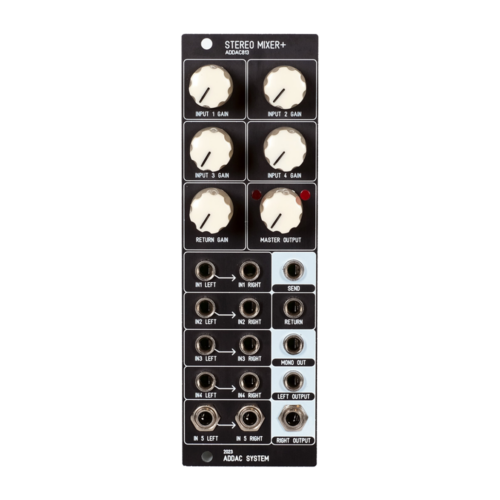 ADDAC 813 Stereo Mixer+ Eurorack Module