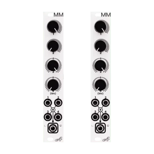 AtoVproject MMx2 Eurorack Matrix Mixer Utility Module (Silver)