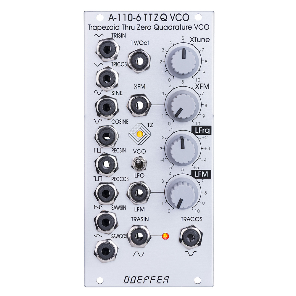 Doepfer A-110-6 Trapezoid Thru Zero Quadrature VCO Module