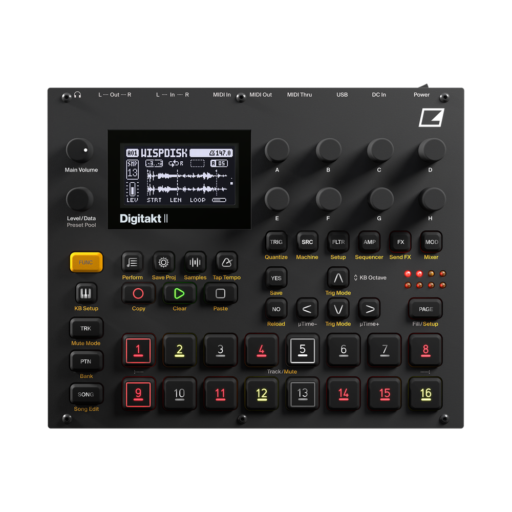 Elektron Digitakt II Desktop Stereo Sampler and Sequencer