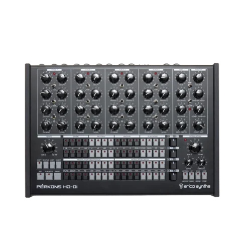 Erica Synths Perkons HD-01 Desktop Groovebox (Black)