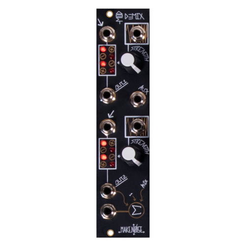 Make Noise modDemix Eurorack Ring Modulator and VCA Module (Black)