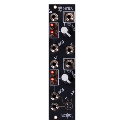 Make Noise modDemix Eurorack Ring Modulator and VCA Module (Black)