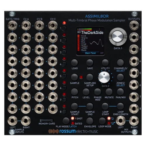 Rossum Electro-Music Assimil8or Eurorack Sampler Module (Black)