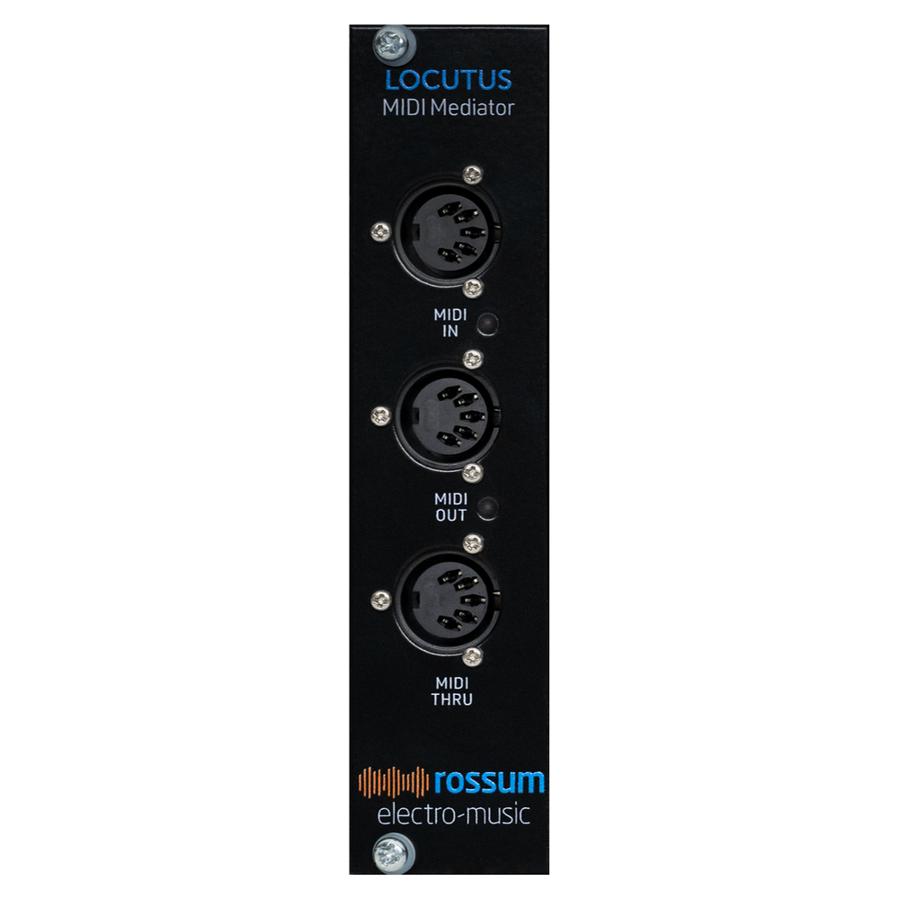 Rossum Electro-Music Locutus Eurorack Expander Module (Assimil8or) (Black)