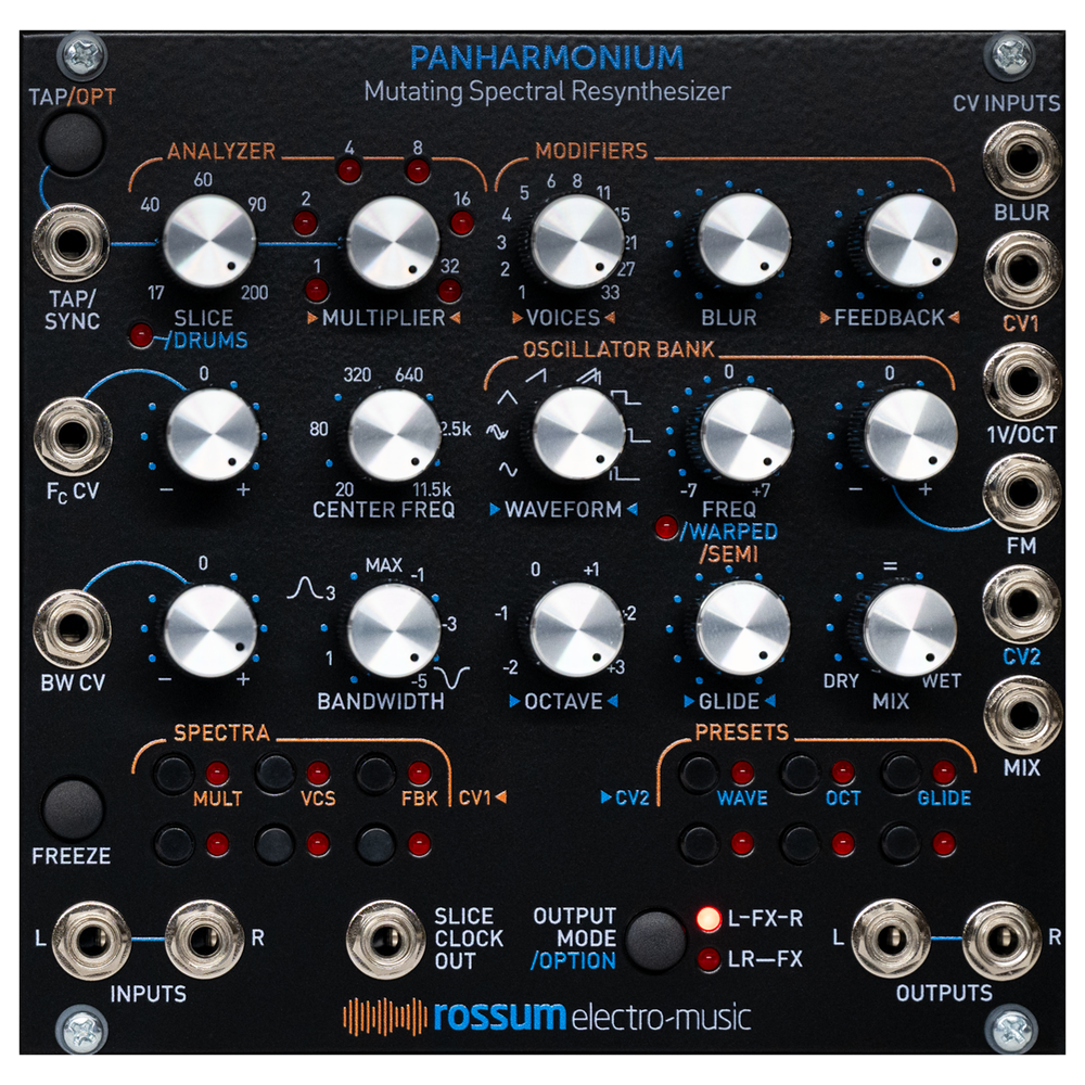 Rossum Electro-Music Panharmonium Eurorack Module (Black)