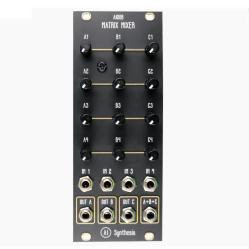 AI Synthesis AI008 Eurorack Matrix Mixer Module (Black)