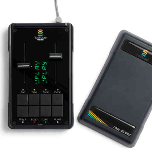 Play All Day PlayFader mnml Cr24 Edition 2-Channel CV & MIDI Portable Sequencer (Black)