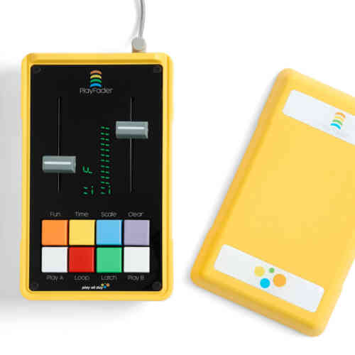Play All Day PlayFader Dual Channel MIDI & CV Performance Sequencer (Yellow)