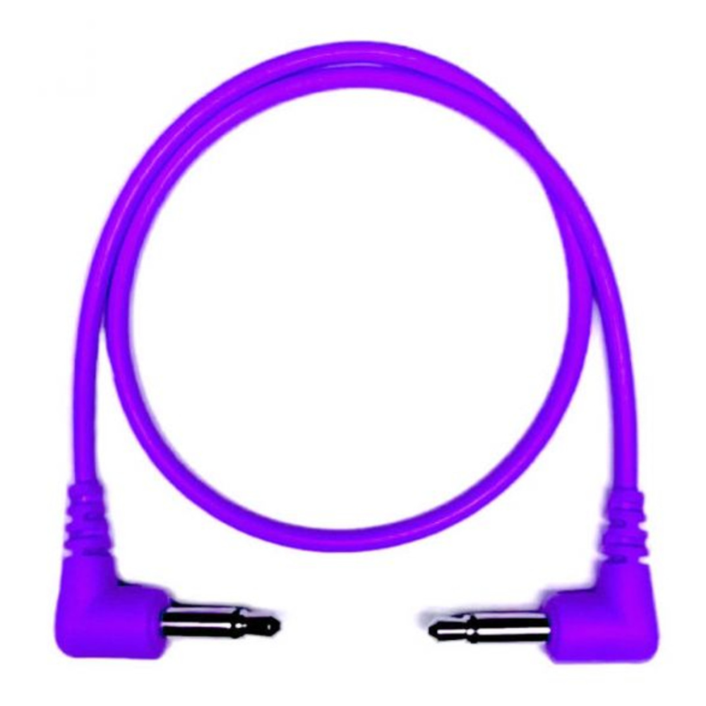 Tendrils Right Angled Eurorack Patch Cable (6 Pack – 90cm – Purple)