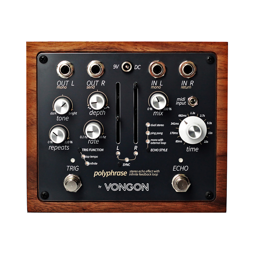 Vongon Polyphrase Desktop Stereo Echo/Looper