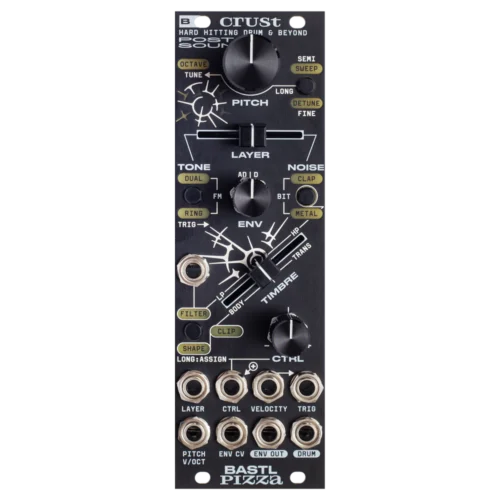 Bastl Instruments Crust Eurorack Hard Hitting Drum and Percussion Module