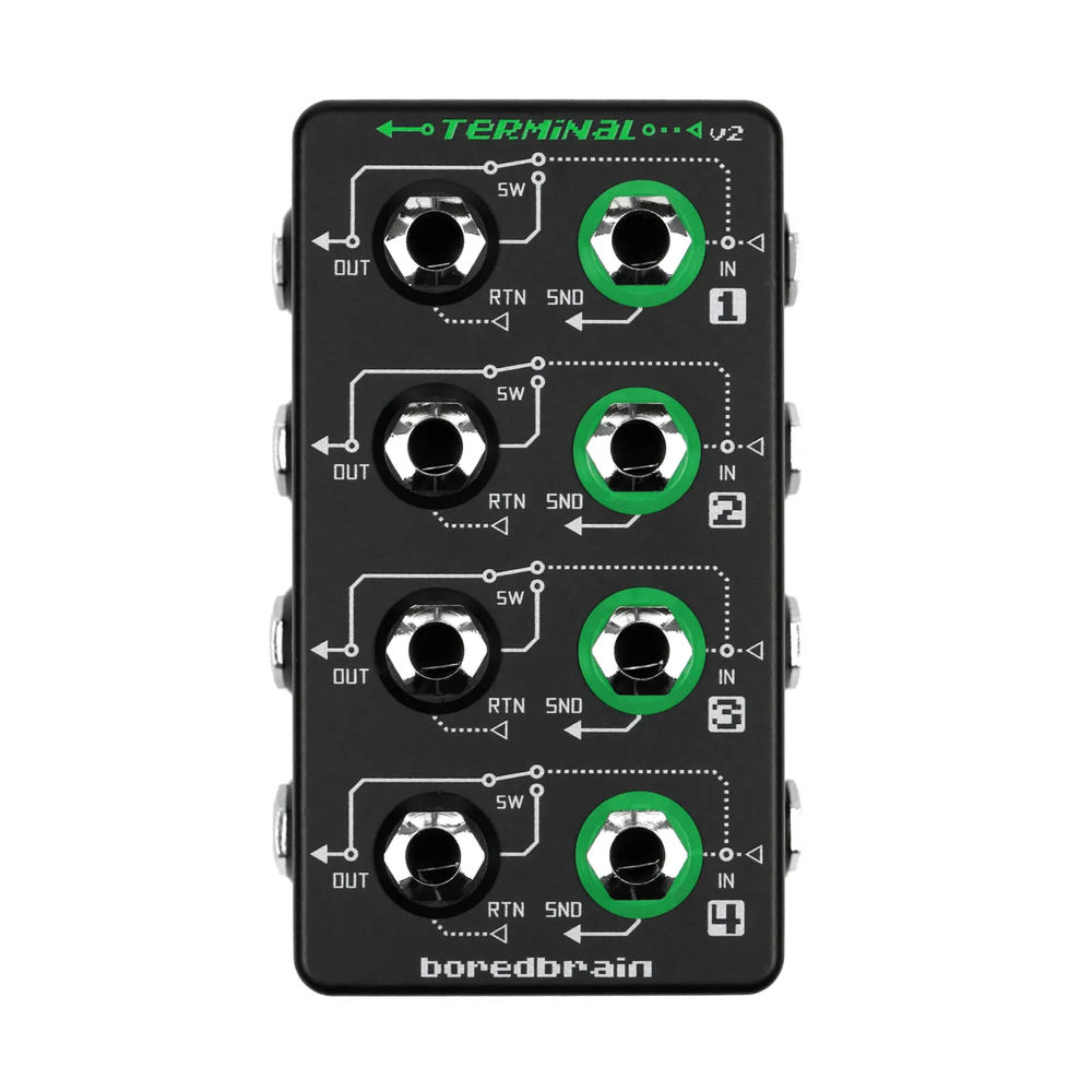 Boredbrain Terminal V2 Half-Normal Patchbay Hub