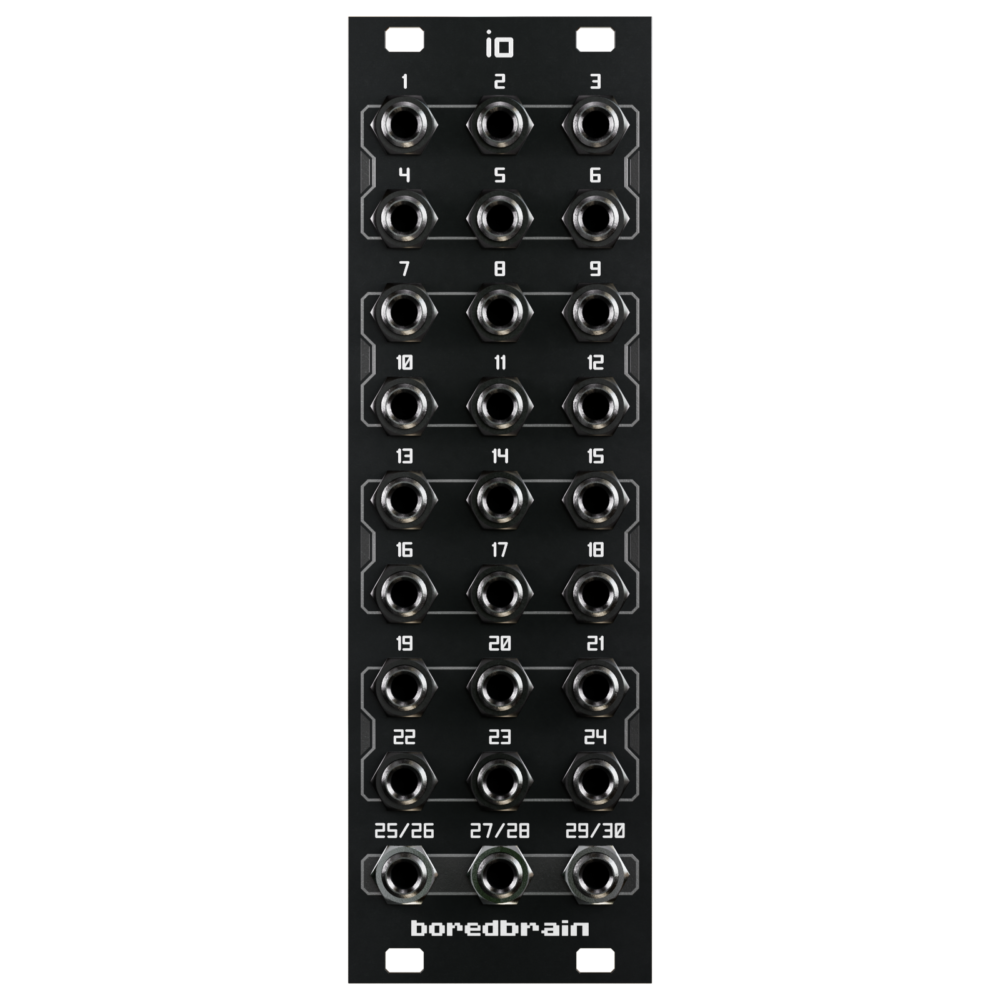 Boredbrain io Eurorack Multi Channel Output Module