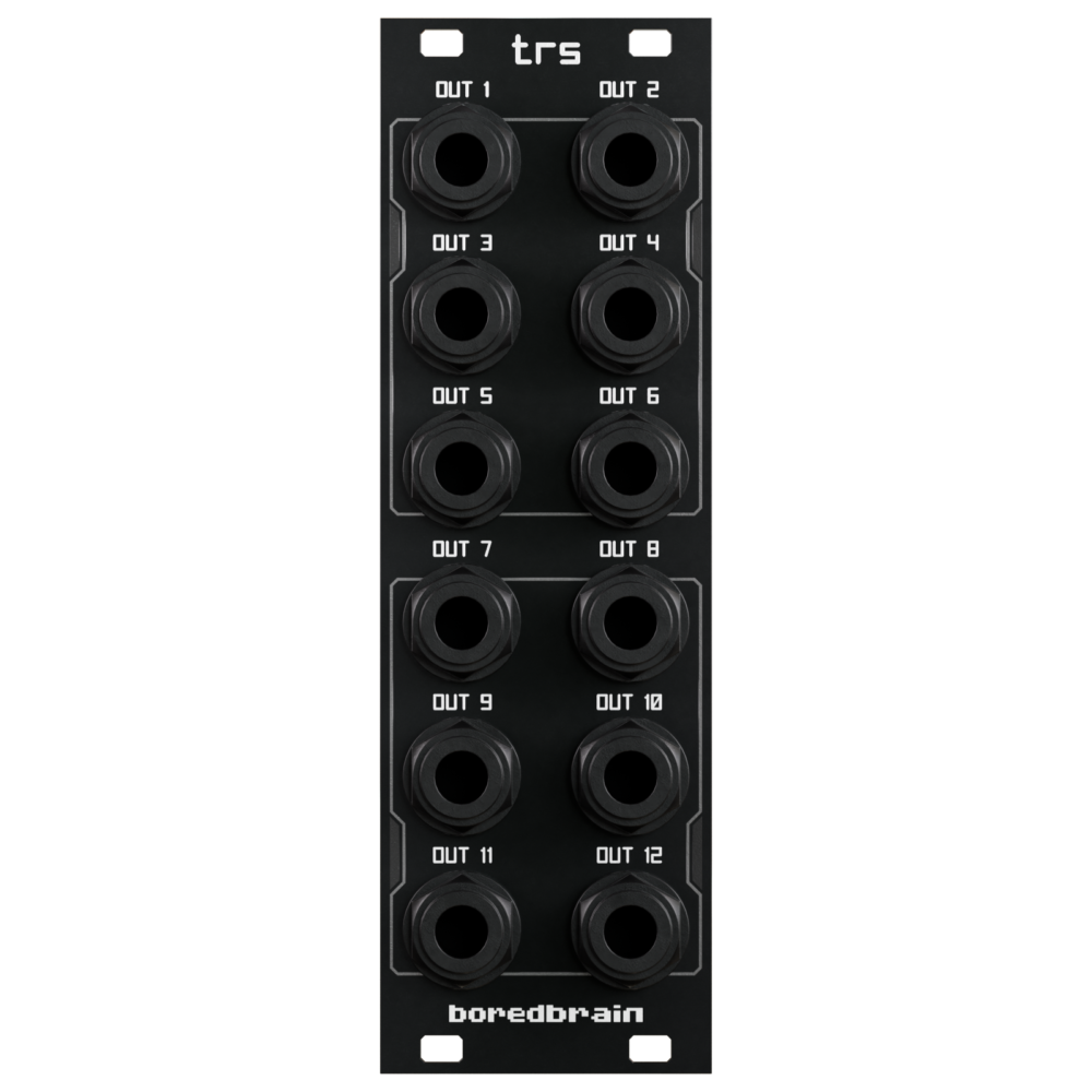 Boredbrain TRS Eurorack Multi Channel Audio Module