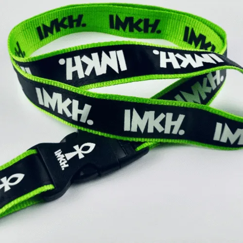 Inkh. Glow in the Dark Lanyard (Green)