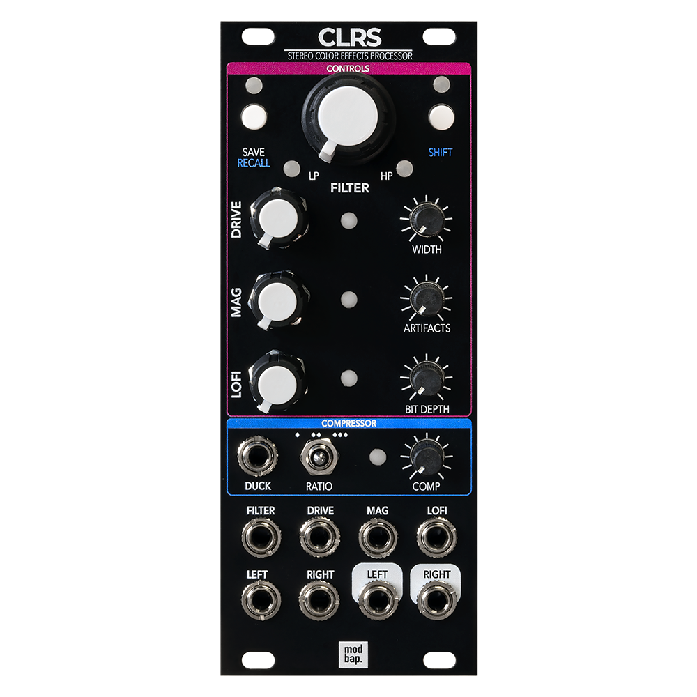 Modbap CLRS Eurorack Stereo Colour Effects Processor Module
