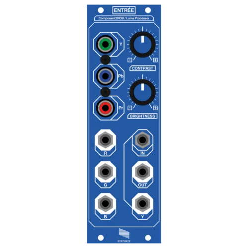 Syntonie Entrée RGB Converter Luma Processor Video Eurorack Module