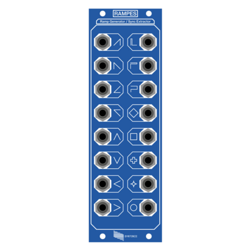 Syntonie Rampes Ramp Generator Sync Extractor Video Eurorack Module