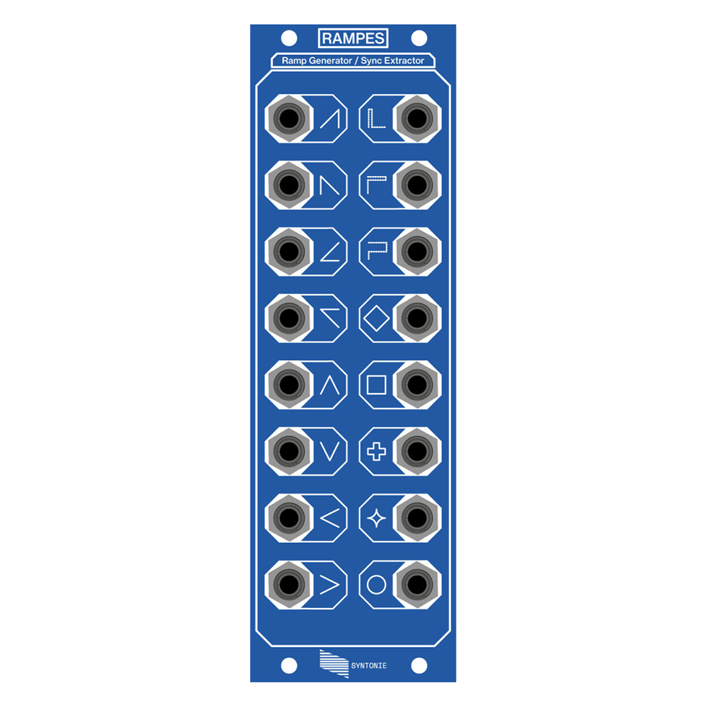 Syntonie Rampes Ramp Generator Sync Extractor Video Eurorack Module