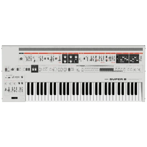 UDO Super 8 Polyphonic Analog Hybrid Bitimbral Synthesiser