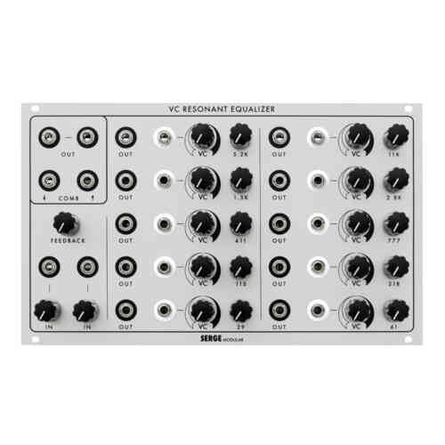Serge/Random Source VC Resonant EQ Euroack Module (VCRESEQ)