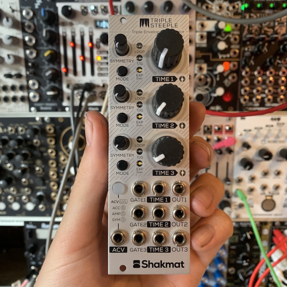 Shakmat Modular Triple Steeple Eurorack Envelope Generator Module [B-Stock]
