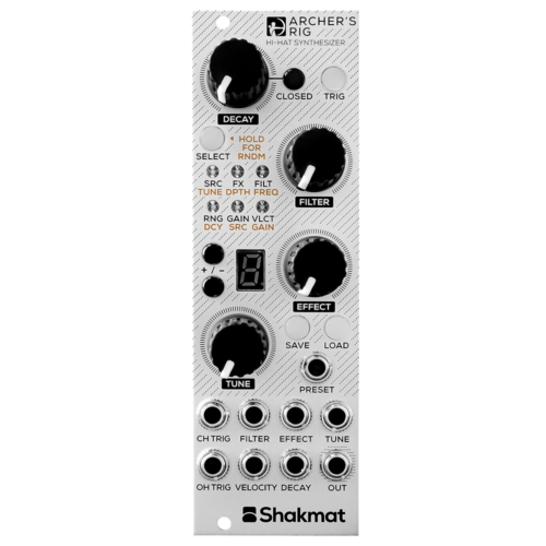 Shakmat Modular Archers Rig Eurorack Percussion Synthesiser Module