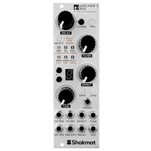 Shakmat Modular Archer’s Rig Eurorack Percussion Synthesiser Module