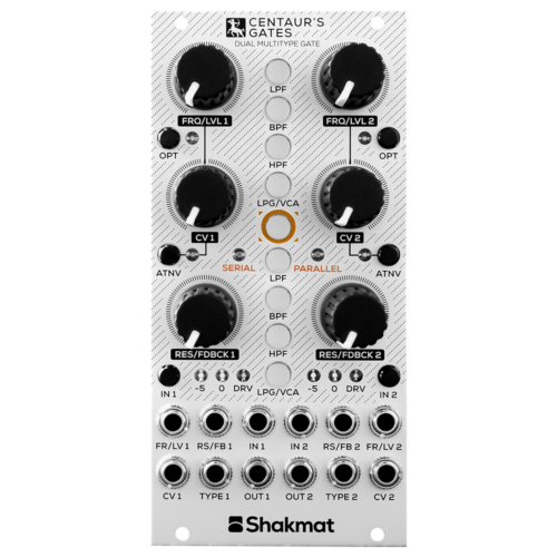 Shakmat Modular Centaur’s Gates Eurorack Multi Mode Filter VCA Module