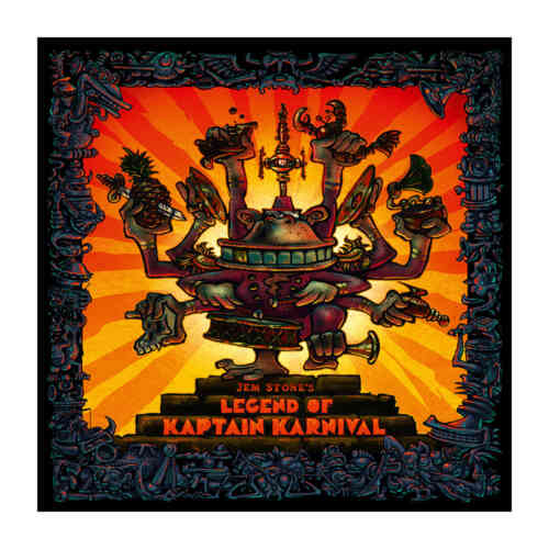 The Legend of Kaptain Karnival – Hardback Book