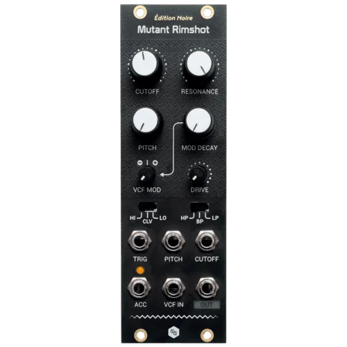 Hexinverter Electronique Mutant Rimshot Eurorack Percussion Synthesis Module