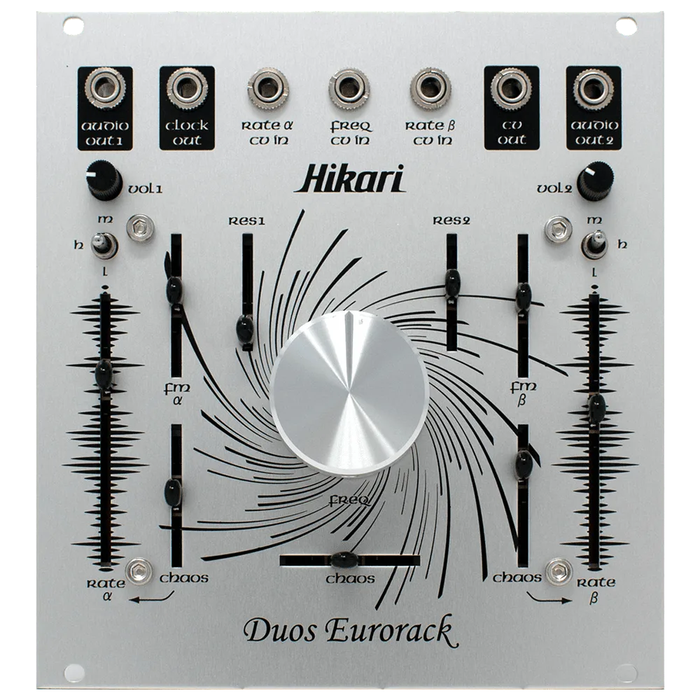Hikari Instruments Duos Eurorack Low Pass Gate Noise Drone Module