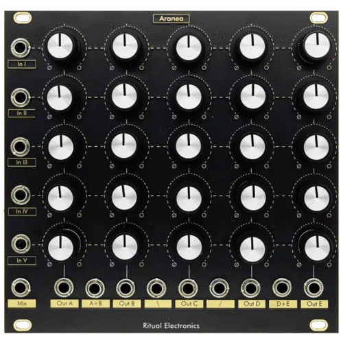 Ritual Electronics Aranea Eurorack Matrix Mixer Module
