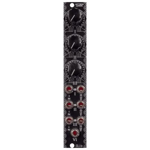 Zlob Modular Attenumixer Eurorack Passive Three Channel Attenuator Mixer Module