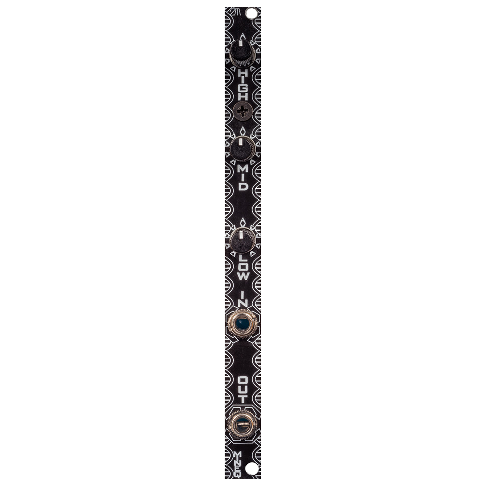 Zlob Modular MinEq Eurorack Three Band EQ Module