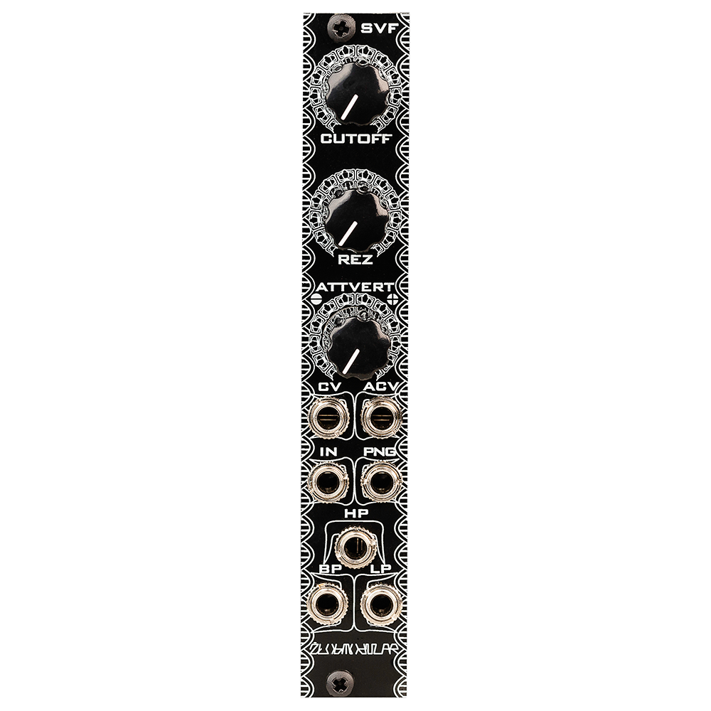 Zlob Modular SVF Eurorack Pingable Filter Module