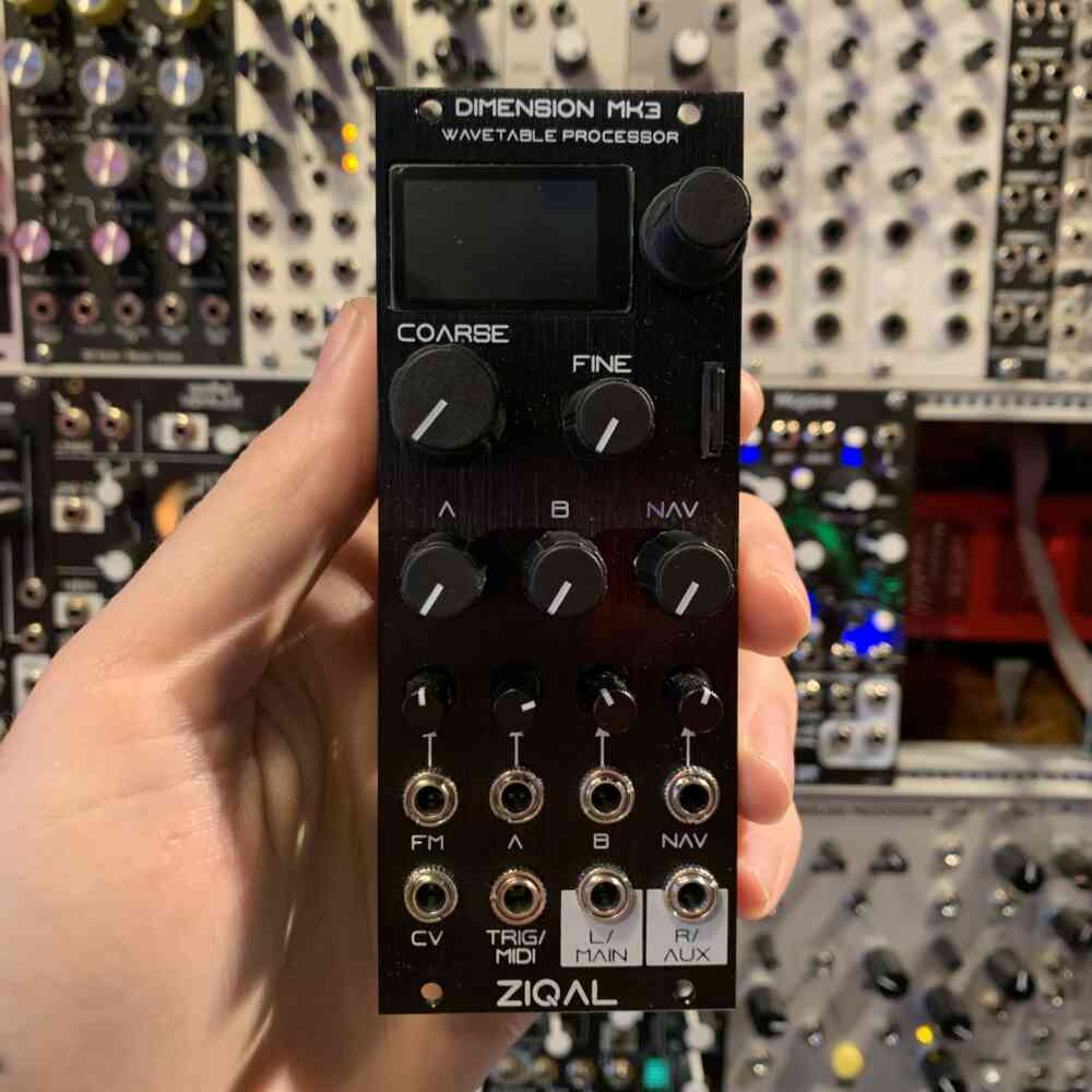Ziqal Dimension Mk3 Eurorack Wavetable VC Oscillator Module [B-Stock]