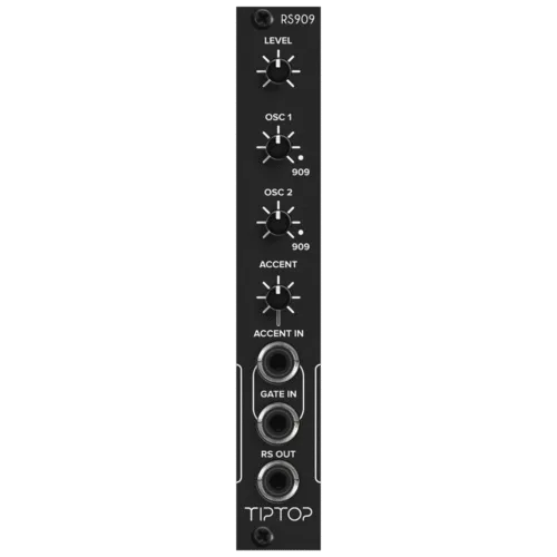 Tiptop Audio RS909 Rim Shot Eurorack Drum Module (Black)