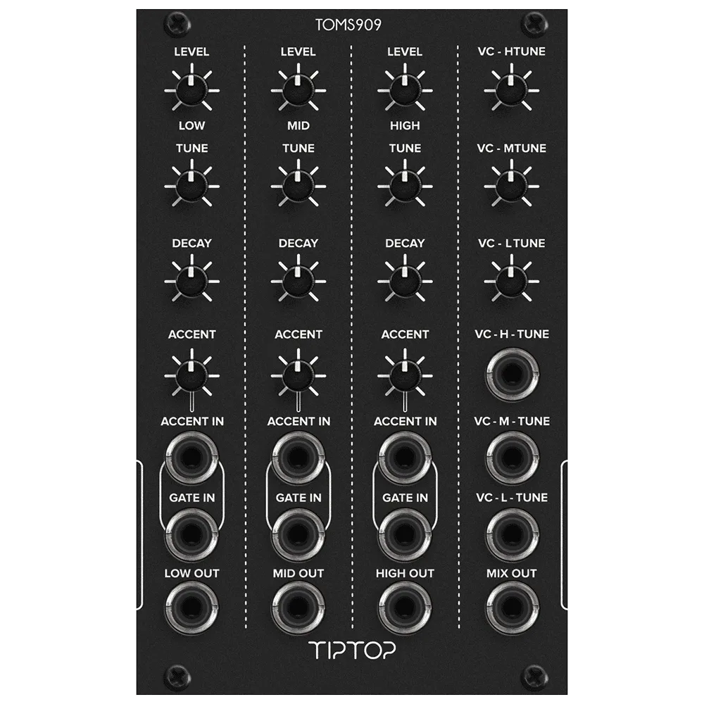 鍵盤楽器 Tiptop Audio - TOMS-909 Tiptop Audio TOMS-909【中古商品】 ティップトップオーディオ 【 梅田