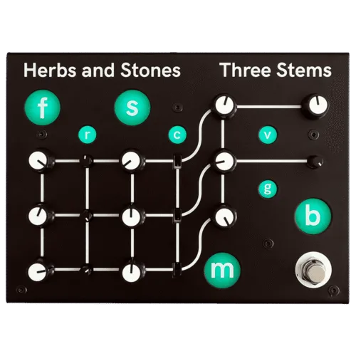Herbs and Stones Three Stems Desktop Analog Multiband Distortion