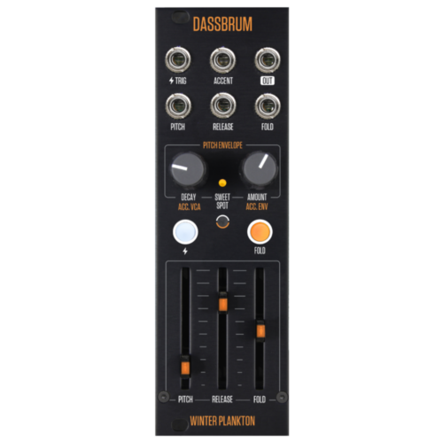Plankton X Winter Modular DASSBRUM Eurorack Percussion Synth Module