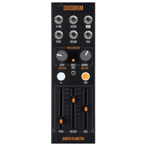 Plankton X Winter Modular DASSBRUM Eurorack Percussion Synth Module